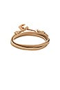 view 3 of 3 x REVOLVE Leather Anchor Bracelet in Rose Plated & Natural