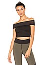 view 1 of 4 Lightning Crop Top in Black