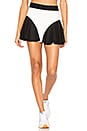 view 1 of 5 Majors Tennis Skirt in White & Black