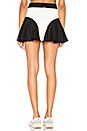 view 3 of 5 Majors Tennis Skirt in White & Black