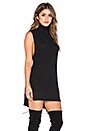 view 2 of 4 Sleeveless Turtleneck Tunic in Black