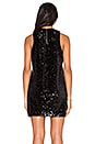 view 3 of 4 Sequined Shift Dress in Black