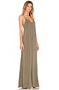 view 2 of 3 Maxi Slip Dress in Olive Moss