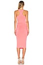 view 3 of 3 Tank Midi Dress in Neon Coral