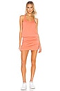 view 1 of 3 Racerback Mini Dress in Melon