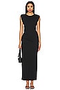 view 2 of 4 Calliope Extended Sleeve Maxi Dress in Black