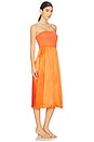 view 2 of 3 Solange Midi Dress in Persimmon