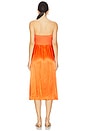 view 3 of 3 Solange Midi Dress in Persimmon