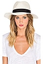 view 1 of 4 Corfu Wide Brim Hat in Chalk