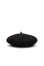 view 4 of 4 Basque Beret in Black