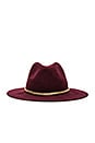 view 4 of 4 Gilded Rancher Wide Brim Hat in Pinot