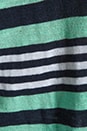 view 5 of 4 Sweaters 3/4 Sleeve Wide Neck Striped Pullover in Mint/Ship in Mint & Ship
