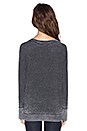 view 4 of 4 Boatneck High Low Crop Sweater in Black