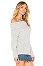 view 3 of 5 Off The Shoulder Puff Sleeve Pullover in Crescent