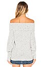 view 4 of 5 Off The Shoulder Puff Sleeve Pullover in Crescent