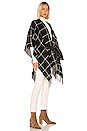 view 3 of 4 Pia Reversible Ruana in Black