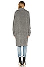 view 3 of 3 Yak Notch Collar Coat in Medium Heather Grey
