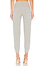 view 3 of 4 PANTALON PULL ON PANT in Heather Grey