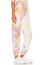 view 2 of 4 x REVOLVE Tie Dye Sweatpants in Lilac & Volt