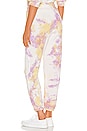 view 3 of 4 x REVOLVE Tie Dye Sweatpants in Lilac & Volt