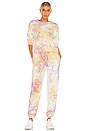 view 4 of 4 x REVOLVE Tie Dye Sweatpants in Lilac & Volt