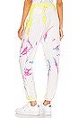 view 3 of 4 x REVOLVE Tie Dye Sweatpants in Neon Starburst