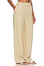 view 2 of 4 Jules Wide Leg Pant in Natural