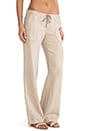 view 2 of 6 Linen Drawstring Pant in Toast