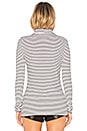 view 3 of 4 Alexa Striped Top in White