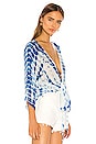 view 2 of 4 DAISY ラップトップカバーアップ in Blue Multi