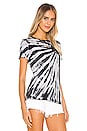 view 2 of 4 Colleen Tee in Oyster & Black
