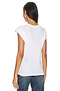 view 3 of 4 Joey Tee in White