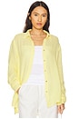 view 1 of 4 Leo Button Down Shirt in Lemonade