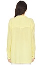 view 3 of 4 Leo Button Down Shirt in Lemonade