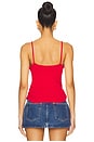 view 3 of 4 Malani Tie Tank Top in Rumba