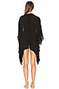 view 3 of 3 TASSELS FOR ALL RUANA 커버업 in Black