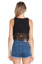 view 3 of 4 Rosi Crop Top in Black