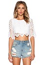 view 1 of 3 Lou Top in Pure White