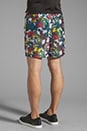 view 4 of 7 Leight Weight Short Pants in Multi Color-Camo Print