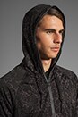 view 6 of 7 Hooded Track Jacket in Black