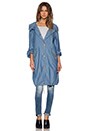 view 2 of 5 The Oversize Parka in Blue Chambray