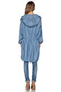 view 4 of 5 The Oversize Parka in Blue Chambray