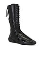 view 2 of 5 Imogen Lace Brogue Boot in Black