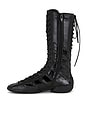 view 5 of 5 Imogen Lace Brogue Boot in Black