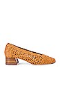 view 1 of 5 Noa Heel in Raffia Legno