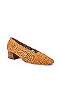 view 2 of 5 Noa Heel in Raffia Legno
