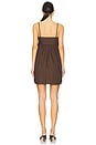view 3 of 3 Giulia Mini Dress in Brown