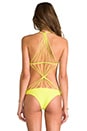 view 4 of 5 Seychelles String Back One Piece in Starfruit