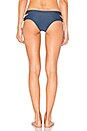 view 3 of 4 Puka Puka Bikini Bottom in Drop Off Blue