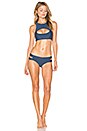 view 4 of 4 Puka Puka Bikini Bottom in Drop Off Blue